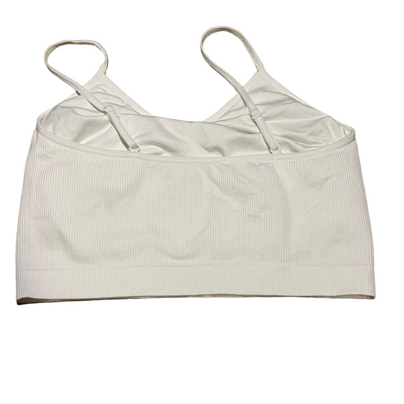 Primark White Ribbed Tank Top - Picture 2 of 3